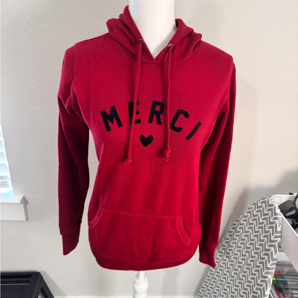 COTTON ON Red Cotton Hoodie